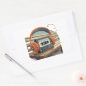 Jamming  rechthoekige sticker (Envelop)