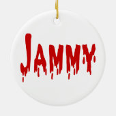 Jammy Keramisch Ornament (Achterkant)