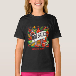 Jan 22nd - Hete Saus Dag T-shirt