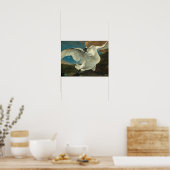 Jan Asselyn - De bedreigde Zwan Poster (Keuken)