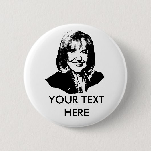 JAN BREWER RONDE BUTTON 5,7 CM (Voorkant)