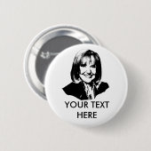 JAN BREWER RONDE BUTTON 5,7 CM (Voorkant /achterkant)