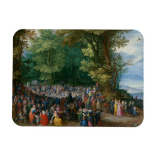 Jan Brueghel de Ouder - De Zalm op de berg Magneet