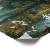 Jan Brueghel in het Younger-Paradise landschap Poster (Hoek)