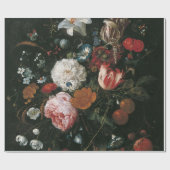 Jan Davidsz de heem - bloemen in een glazen vaas Cadeaupapier (Vlak)