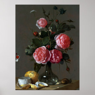 Jan Davidsz de Heem, Bloemen Stilleven Poster