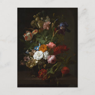 Jan Davidsz de Heem, Vaas met bloemen, 1700 Briefkaart