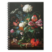 Jan Davidsz de Heem, Vaas van Bloemen, 1660 Notitieboek (Voorkant)