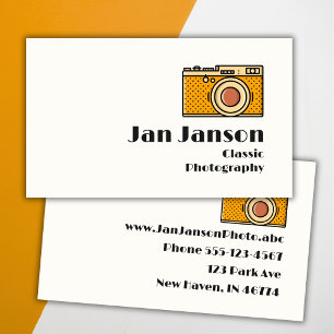 Jan Janson Classic Photography (of uw gegevens) Visitekaartje