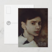 Jan Mankes Self-portret CC0689 Briefkaart (Voorkant / Achterkant)