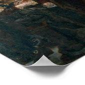 Jan Matejko Rejtan, of de Herfst van Polen Poster (Hoek)