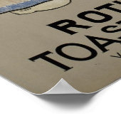 Jan Rinke - Poster de biscuits-toast Rotino (Coin)