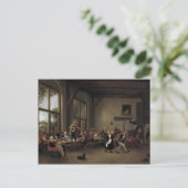 Jan Steen - Country Wedding Briefkaart (Staand voorkant)