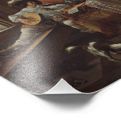 Jan Steen - Het concert van het gezin Foto Afdruk (Hoek)