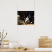 Jan Steen The Lovesick Maiden Poster (Keuken)