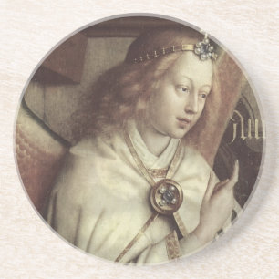 Jan van Eyck Angel Fine Art Zandsteen Onderzetter