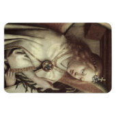 Jan van Eyck Angel, Genter Altar Fine  Magneet (Horizontaal)