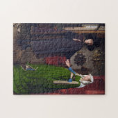 JAN VAN EYCK- Arnolfini Portrait 1434 Legpuzzel (Horizontaal)