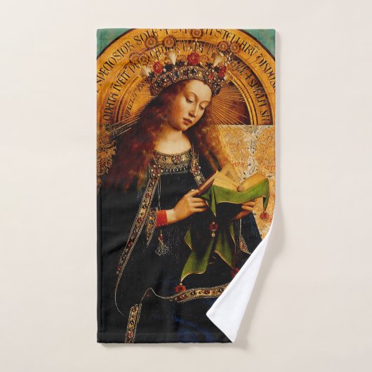 Jan van Eyck - Collection d'art fin de la Vierge M (Serviette à main)