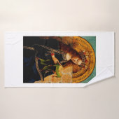 Jan van Eyck - Collection d'art fin de la Vierge M (Serviette de bain)