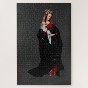 Jan van Eyck - De Madonna in de Kerk Kunst Legpuzzel