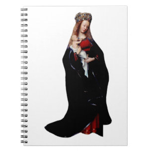 Jan van Eyck - De Madonna in de Kerk Schilderkunst Notitieboek