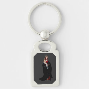 Jan van Eyck - De Madonna in de Kerk Schone Kunst Sleutelhanger
