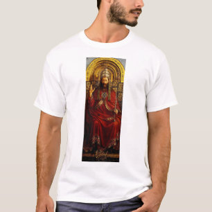 Jan van Eyck God de Vader op Troon Kunstwerk T-shirt