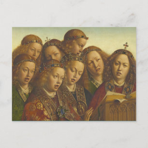 Jan van Eyck Singing angels Gent CC0974 Briefkaart