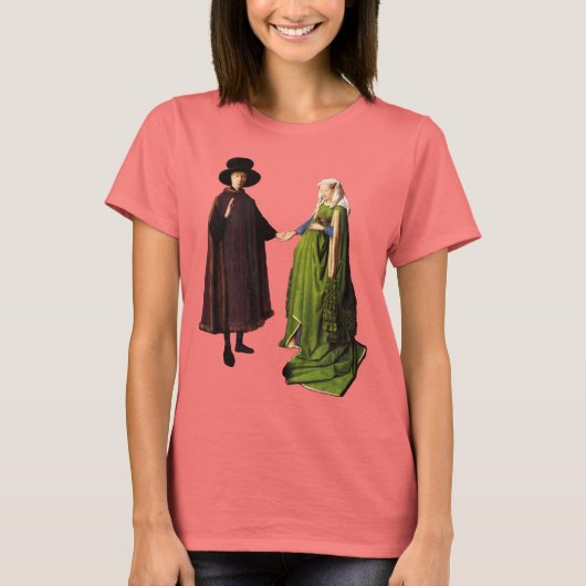 Jan van Eyck : T-shirt Arnolfini Mariage Portrait (Devant)