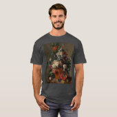 Jan van Huysum - Vase of Flowers T-shirt (Voorkant volledig)