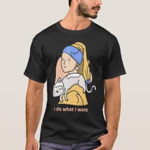 Jan Vermeer het meisje met de parel T-shirt