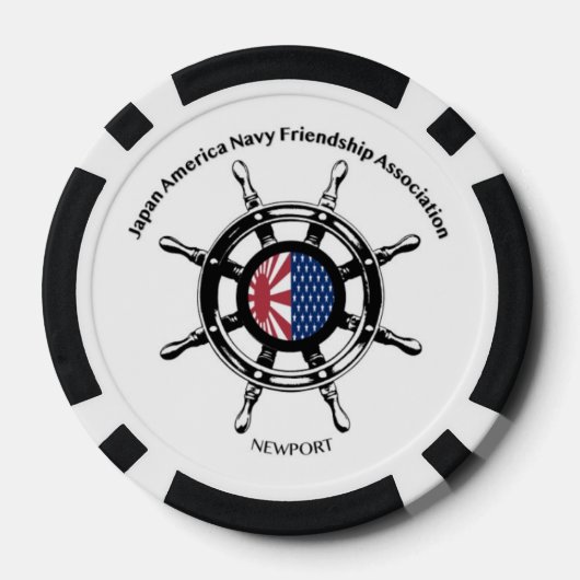 JANAFA-Newport/JASNE Challenge Coin Poker Chip (Achterkant)