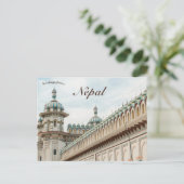 Janaki Temple Janakpur Nepal Briefkaart (Staand voorkant)