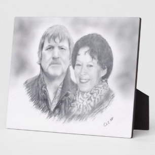 Janay en Bill's Plaque Fotoplaat