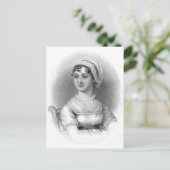 Jane Austen (1775-1817) Briefkaart (Staand voorkant)