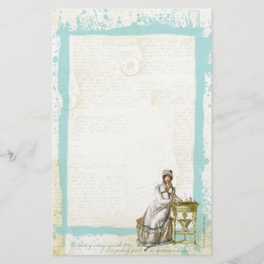 Jane Austen a inspiré la papeterie II (Devant)