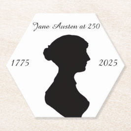 Jane Austen at 250 Kartonnen Onderzetters