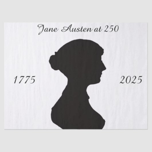Jane Austen at 250 Tissuepapier (Voorkant)