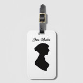 Jane Austen Bagagelabel (Voorkant (verticaal))