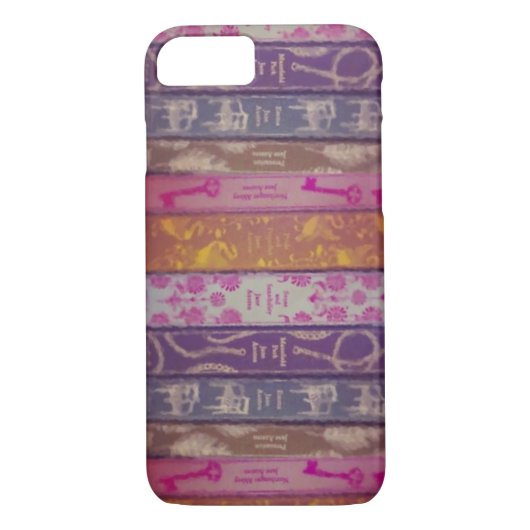 Jane Austen Books iPhone 7 hoesje (Achterkant)