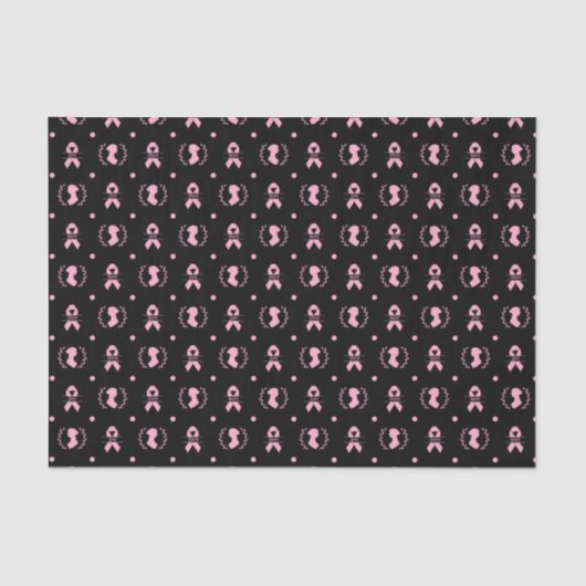 Jane Austen Breast Cancer Awareness Tissue Paper Tissuepapier (Voorkant)