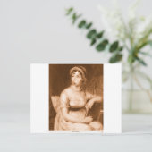 Jane Austen Briefkaart (Staand voorkant)