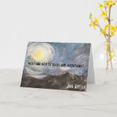 Jane Austen Card Kaart (Gele Bloem)