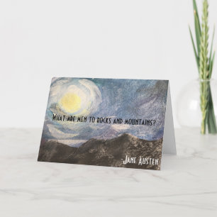 Jane Austen Card Kaart