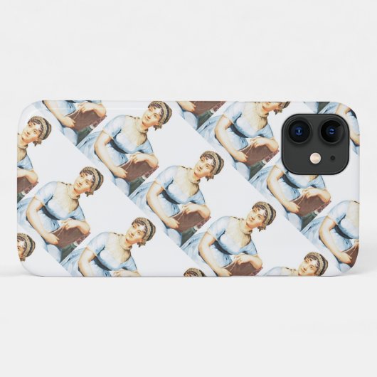 Jane Austen Case-Mate iPhone Case (Achterkant (horizontaal))