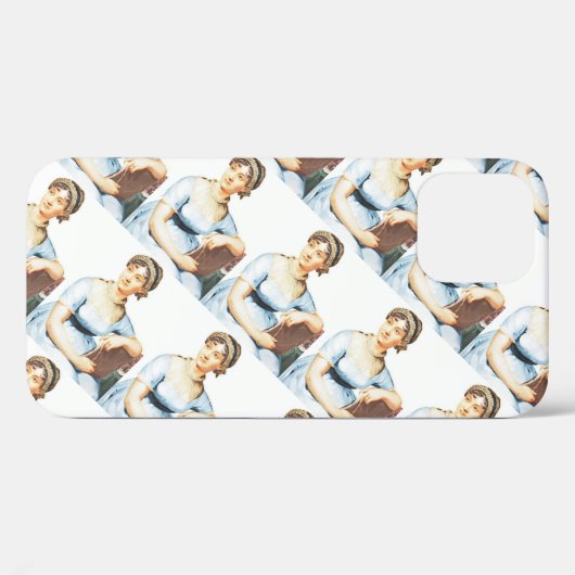Jane Austen Case-Mate iPhone Case (Achterkant (horizontaal))