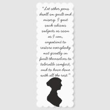 Jane Austen citaat over schrijven