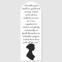 Jane Austen citaat over schrijven