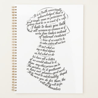 Jane Austen Citaten Calligram Planner